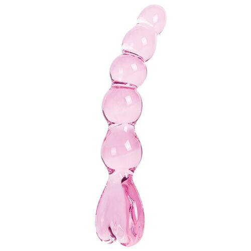 Dildo S Pleasures Crystal APHRODITE mit Kugeldesign