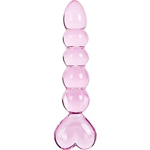 Dildo S Pleasures Crystal VENUS mit sicherem Griff