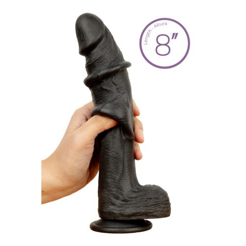 Dildo S Pleasures Realistic DAVID 8" mit realistischer Anatomie