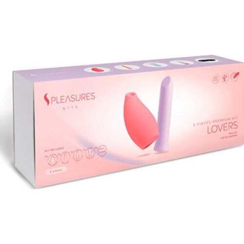 Lovers Kit S Pleasures Kits mit Klitorissauger und Vibrator