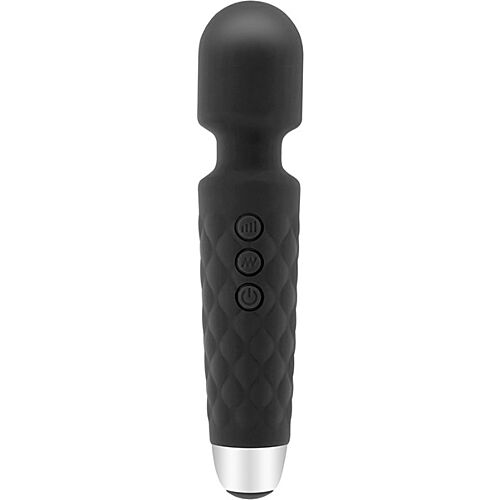 Massagegerät S Pleasures The Wand Black mit flexiblem Kopf
