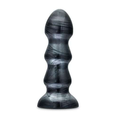 Buttplug Blush Novelties Jet Black Jack 18 cm mit konischer Form