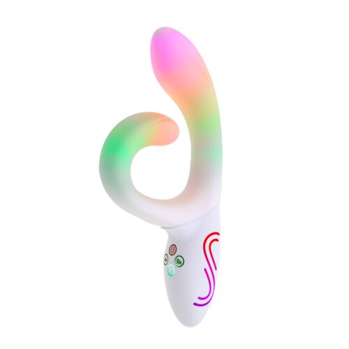 Vibrator Paradise Pleasure Products The Rabbit mit RGB-Beleuchtung