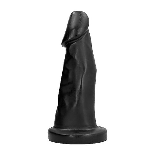 Dildo ALL BLACK 27 CM | Hipoalergénico y potente