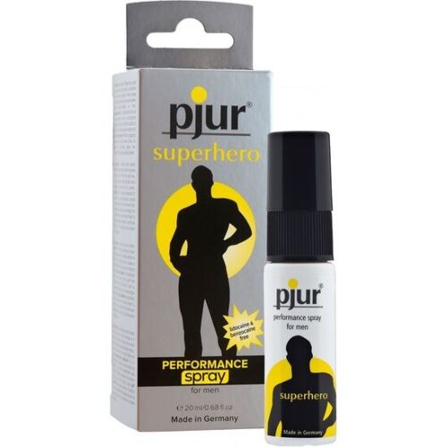 Stimulanz PJUR Superhero Performance Spray 20 ml mit Ingwer