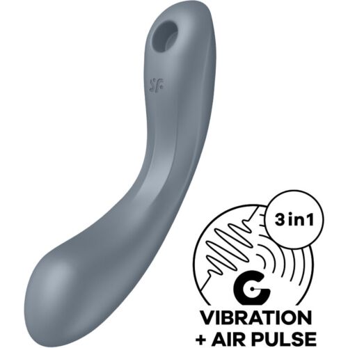 Succionador Satisfyer Curve Trinity 1 mit Vibration