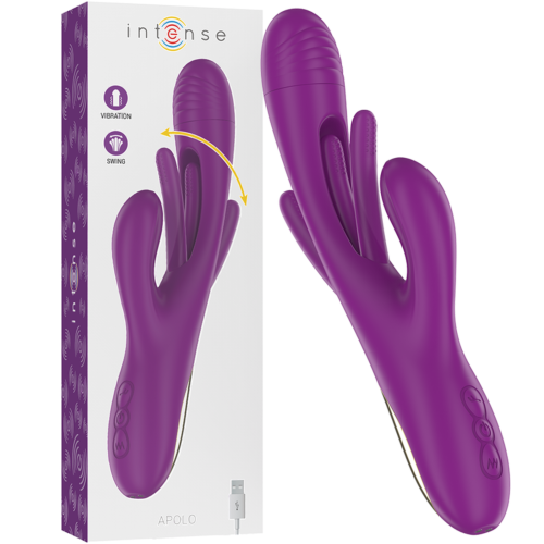 Vibrador INTENSE APOLO mit oscillerender Zunge