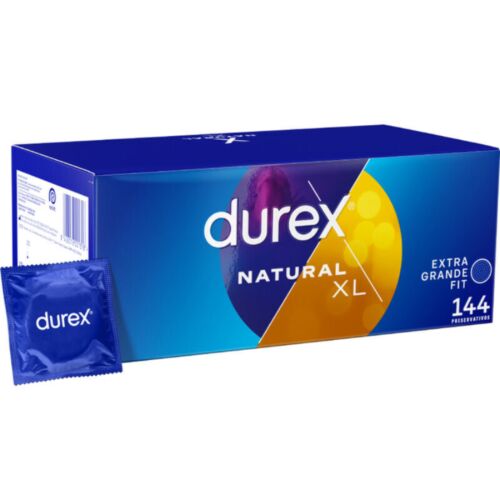 Kondome DUREX EXTRA LARGE XL - 144 Einheiten für mehr Komfort