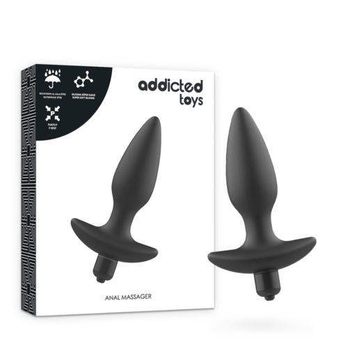 Anal Plug ADDICTED TOYS mit Vibration für Prostata-Stimulation