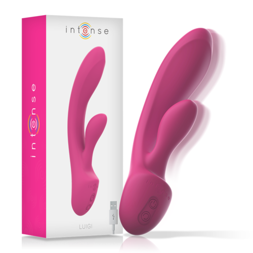 Rabbit-Vibrator Intense Luigi aus Flüssigsilikon