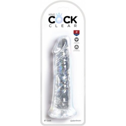 Consolador King Cock 19.7 cm mit realistischem Design
