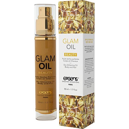 Exsens Dry Glittering Oil – Body & Hair Öl