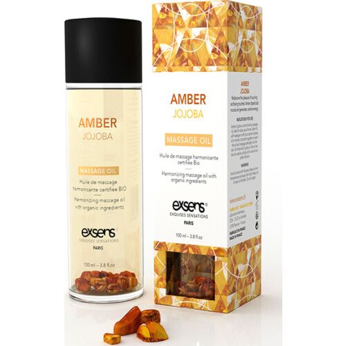 Massageöl Exsens Amber Jojoba mit Bernstein 100 ml