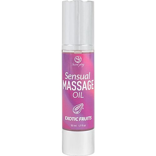 Massageöl SECRETPLAY mit exotischen Früchten für sinnliche Erlebnisse