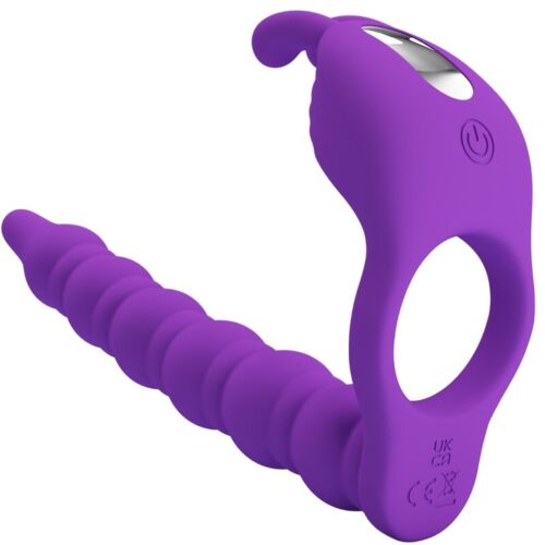 Anillo Vibrador PRETTY LOVE BLACKNEY para mayor durabilidad