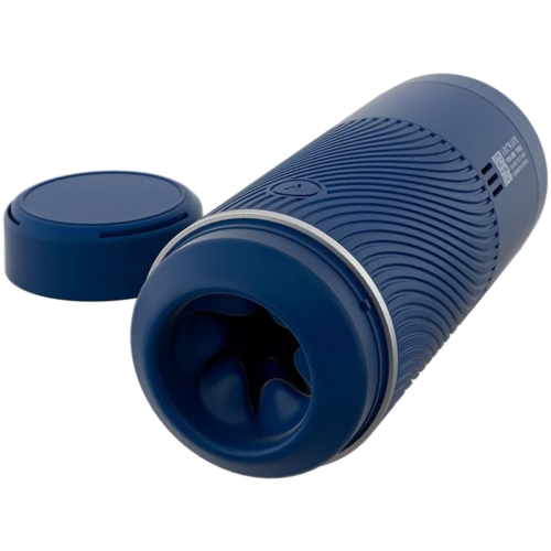 ARCWAVE Pow Masturbator mit manueller Saugkontrolle in Blau