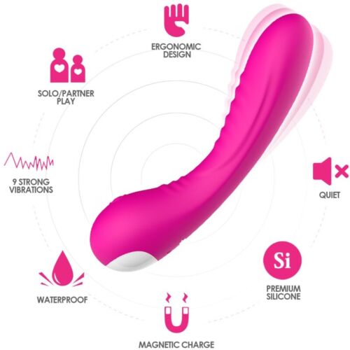 Vibrator ARMONY Legend mit ergonomischem Design für G-Punkt