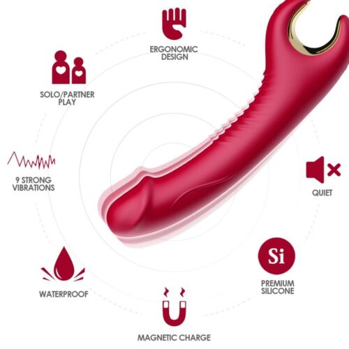 Vibrator ARMONY Prince Dildo Rotator