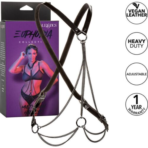 BDSM Harness Calexotics Euphoria Premium Chains