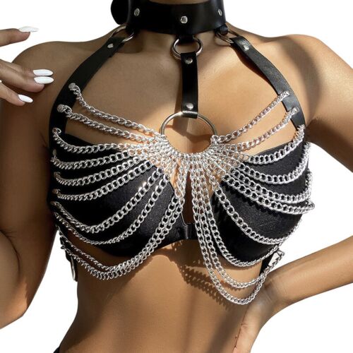 Körper Harness SUBBLIME mit großen Ringketten