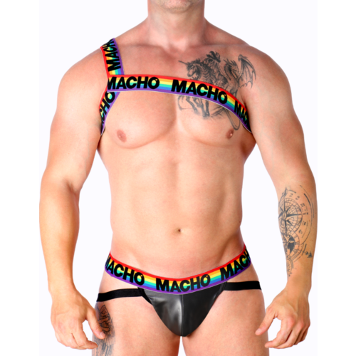 Arneses Hombre MACHO UNDERWEAR ROMAN PRIDE L/XL
