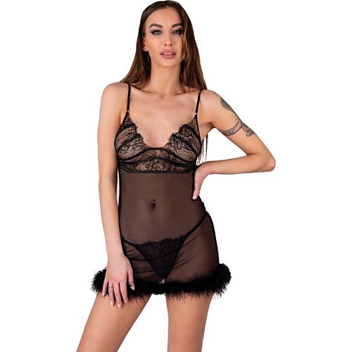 Babydoll Set LIVCO CORSETTI Zerunam mit Tanga