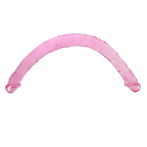 Doppeldildo BAILE DOUBLE DONG LILAC 44,5 cm für doppelte Stimulation
