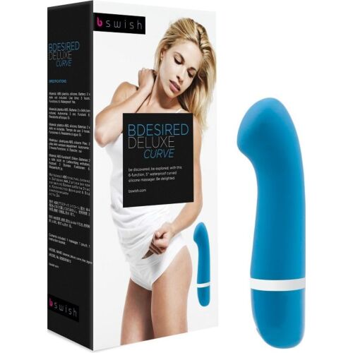 Vibrator B SWISH BDESIRED DELUXE CURVE mit G-Punkt-Aktivator