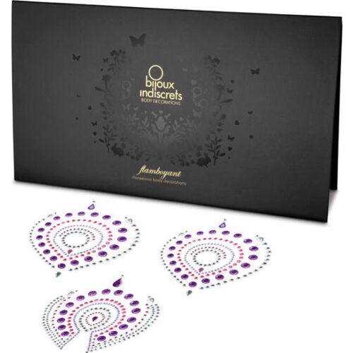 Intimschmuck Bijoux Desire Metallique Flamboyant Lila & Rosa