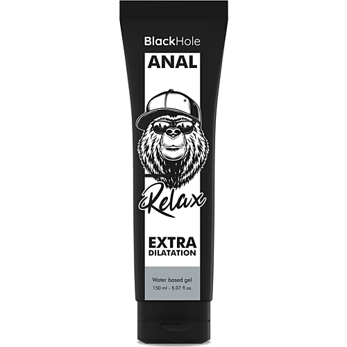 Anal Gleitmittel BLACK HOLE - 150 ml für entspannte Anwendung