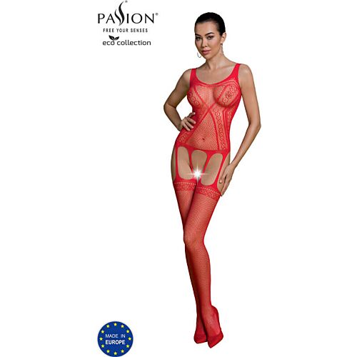Bodystocking PASSION WOMAN BODYSTOCKINGS BS007 Ecológica