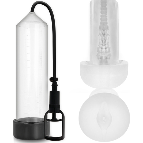 Bomba Alargadora Pump Addicted RX7 mit Masturbator