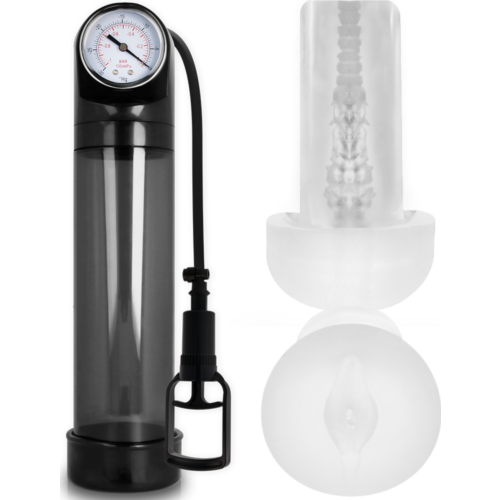 Bombe Erektion PUMP ADDICTED RX9 mit Masturbator