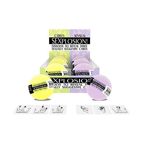 SEXPLOSION Badekugeln von Kheper Games – Duftset