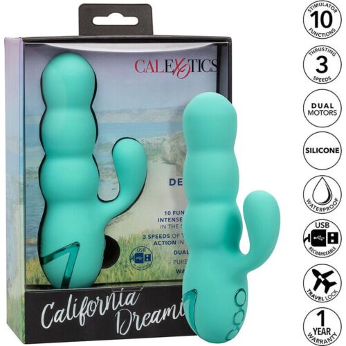 Rabbit Vibrator CALEXOTICS Del Mar Diva mit dualen Motoren