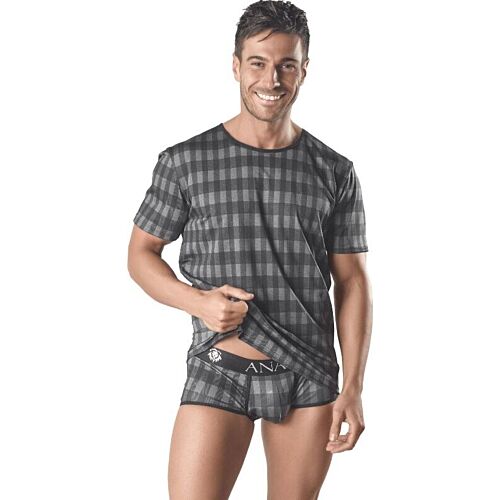 Camiseta ANAIS MEN AEGIS mit Karomuster für Männer