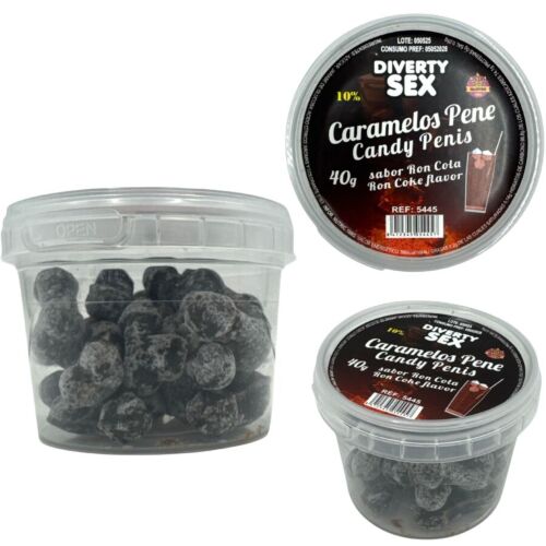 Caramelos Divertidos DIABLO PICANTE mit Rum-Cola-Geschmack