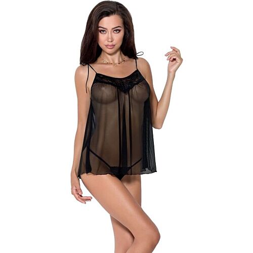 Chemise Lingerie Passion Woman Melania mit Tanga