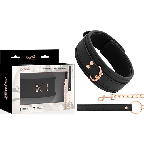 Halsband COQUETTE FANTASY CHIC DESIRE mit Leine