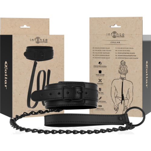 Halsband INTENSE FETISH Vegan Leder