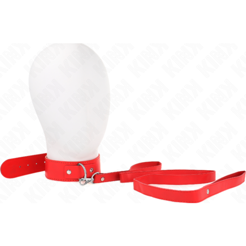 Halsband KINK COLLAR & GAG mit Leine 116 cm