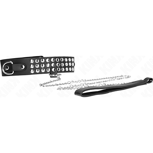Halsband mit Leine KINK 65 cm | Verstellbar und elegant