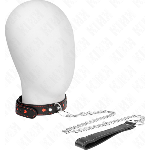 KINK Halsband mit Leine 65 cm – Kontrolle und Eleganz