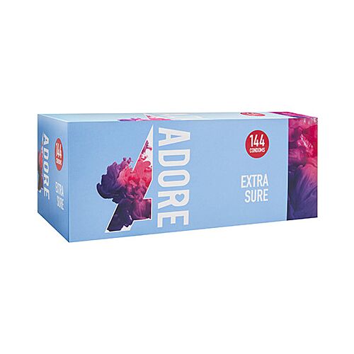 Pasante Adore Extra Sure Kondome – 144er Pack