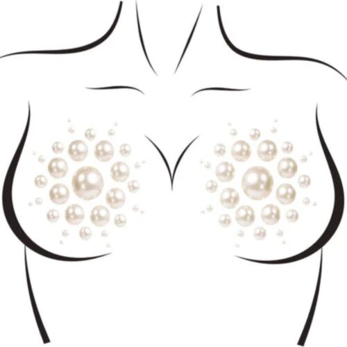 Pezoneras Leg Avenue Isla mit Glitzer und Strass