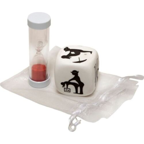 Würfelspiel Diablo Picante mit Sanduhr für erotische Abenteuer