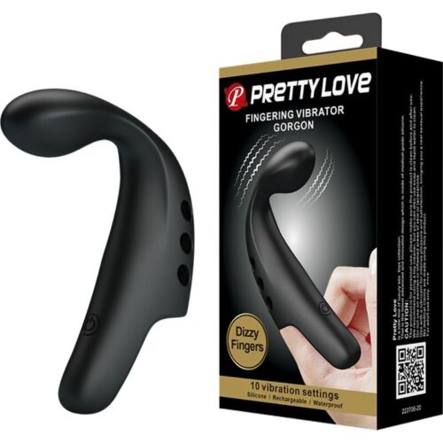 Vibrador Dedo PRETTY LOVE GORGON mit 10 Funktionen