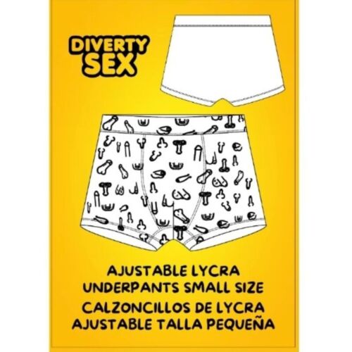 Boxers DIABLO PICANTE Small Size mit Lustigem Penis Druck