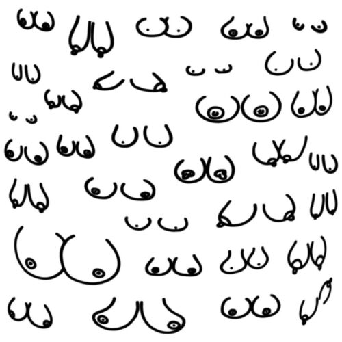 DIABLO PICANTE Square Boobs Untersetzer 10er-Set