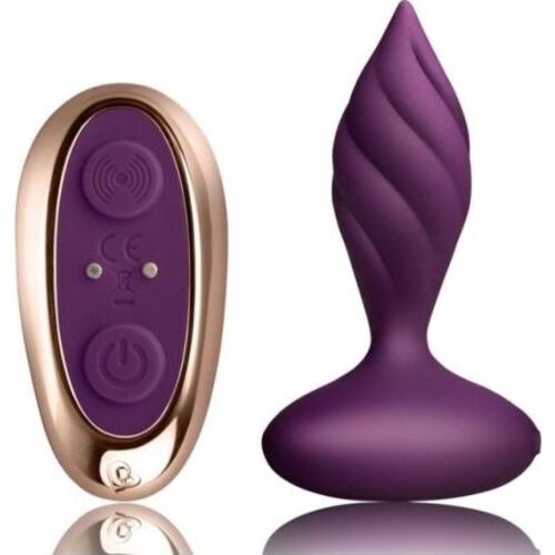 Vibrador Anal ROCKS-OFF Desire mit Fernbedienung